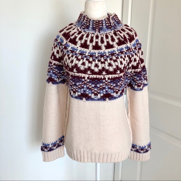 🌟SOLD🌟 Topshop Fair Isle Sweater - Picture 3 of 5
